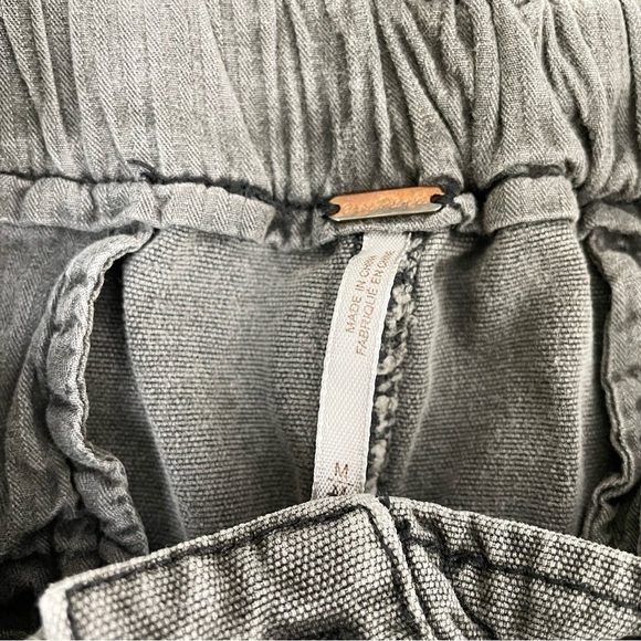 Free People Margaret Paperbag High Waisted Pants Medium Gray - Picture 9 of 14